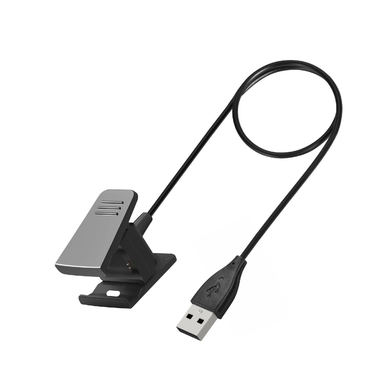 Insten Replacement USB Charger Charging Dock Cord Cable Adapter compatible with Fitbit Charge 2 Smart Fitness Activity Tracker Bracelet Wristband